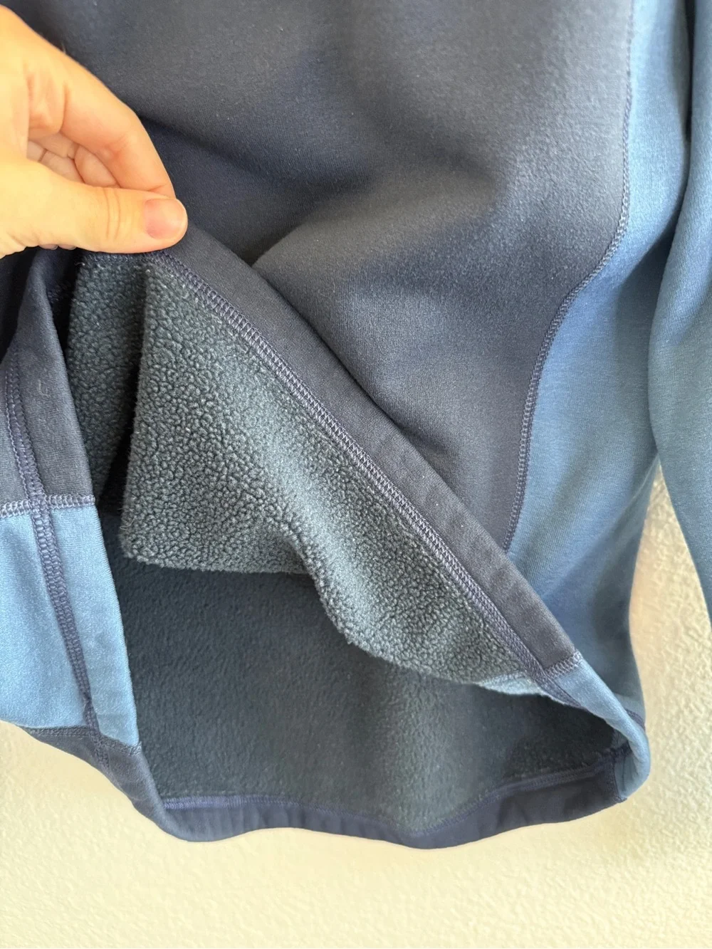 REI Dark Navy Half-Zip Pullover